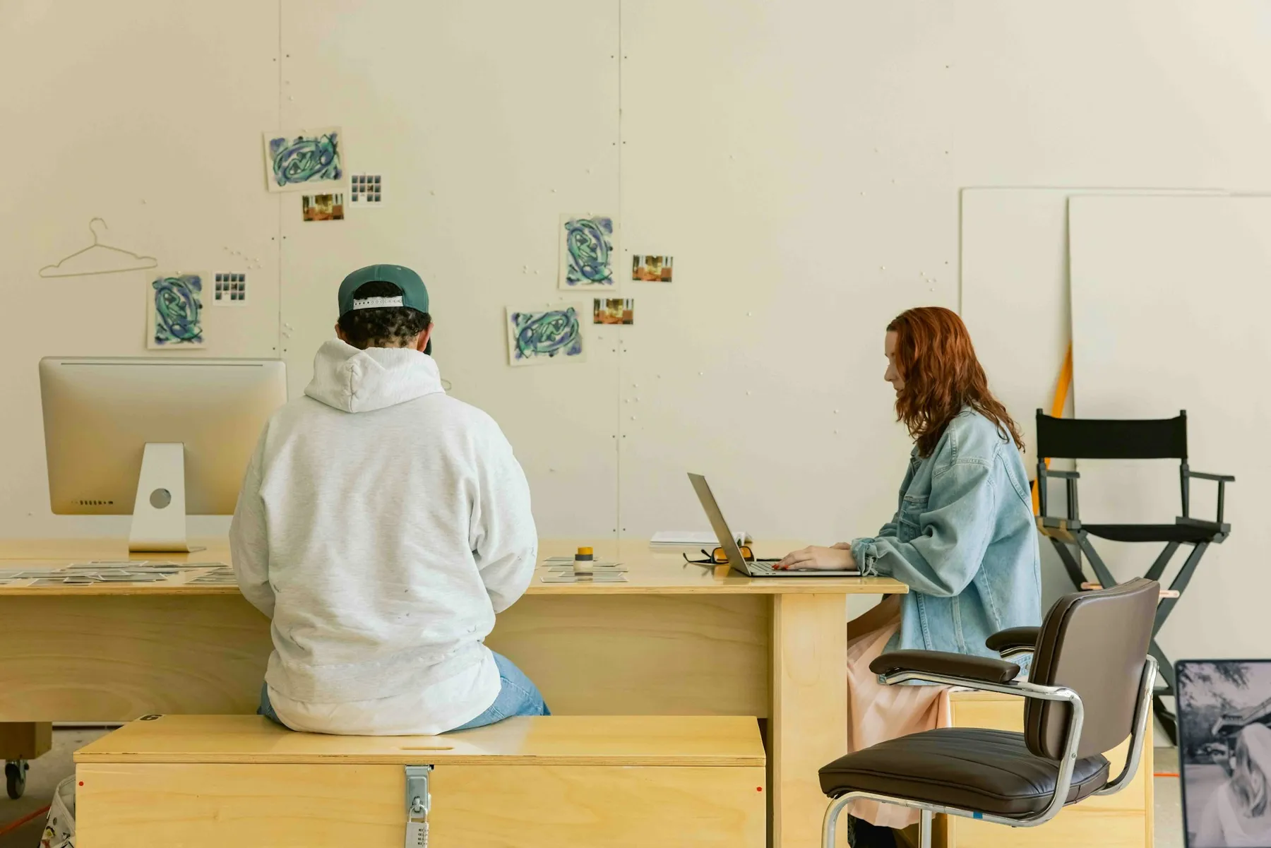 Couple doing digital advertising in 2025